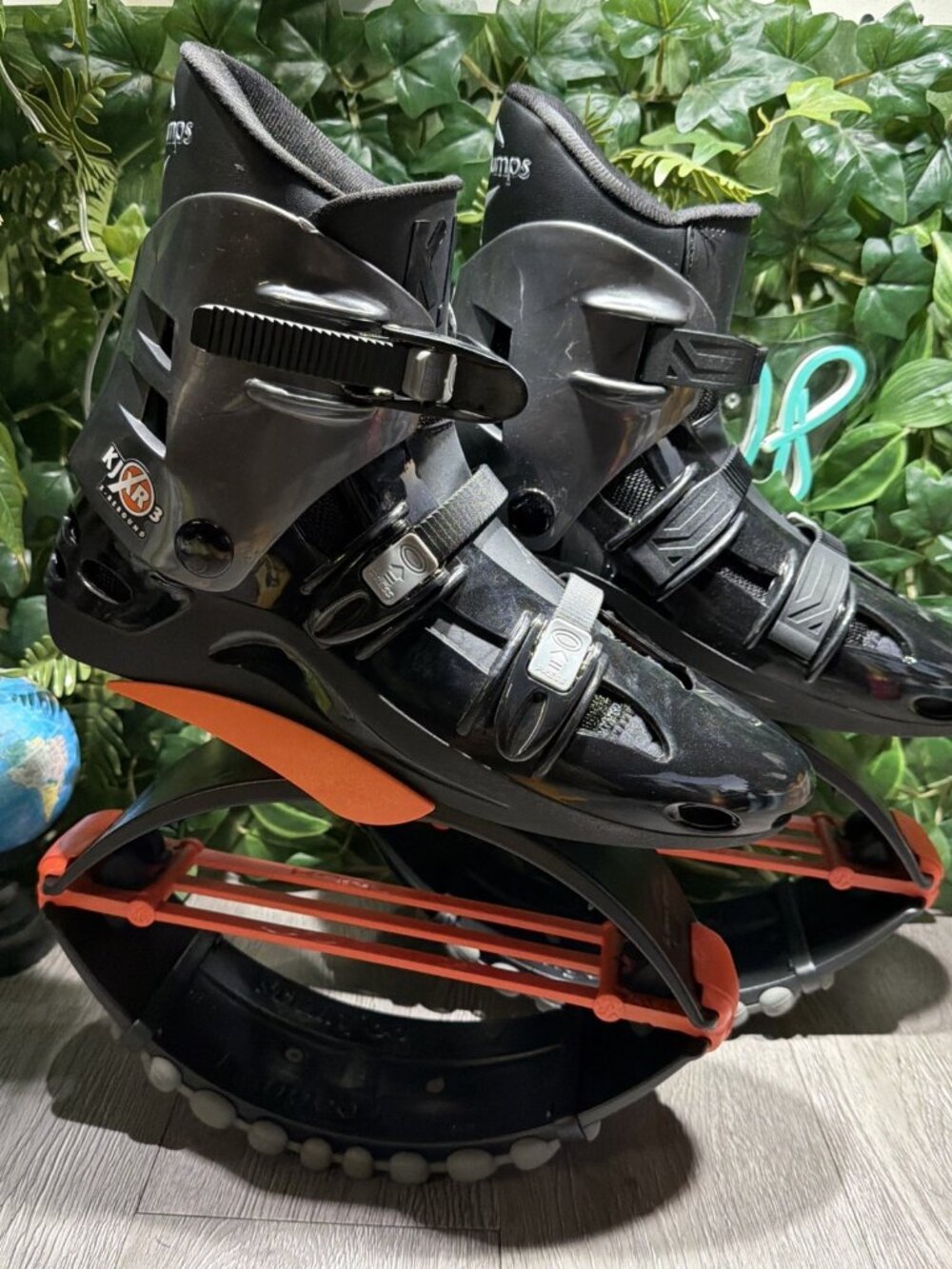 Kangoo Jumps KJ XR3 SE X-Rebound Bounce Boot Black Orange Men XL